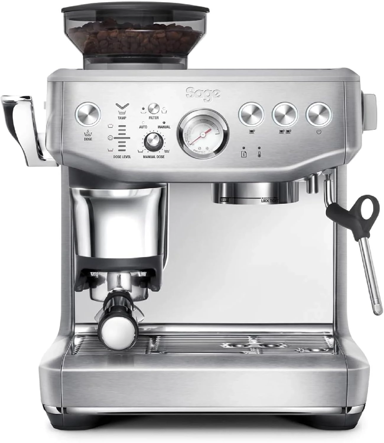 BRG Middle East Appliances L.L.C. Sage Barista Express Impress Grinder & Milk SES876