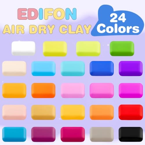 Air Dry Clay - Ultra Light NonToxic 96pcs.