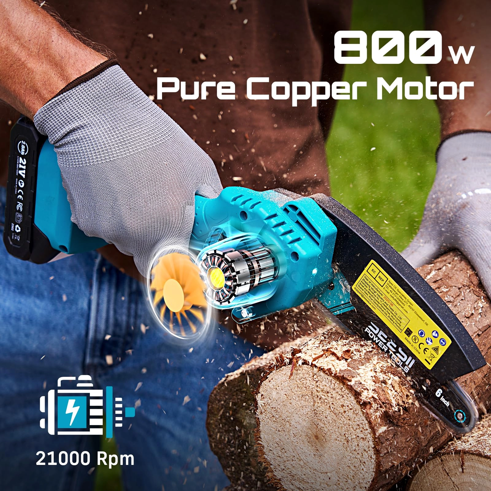 Mini Chainsaw - 900W
