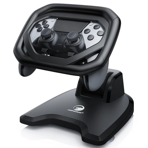 HONCAM Steering Wheel Racing Wheel - PS5/PS5 Elite Controllers