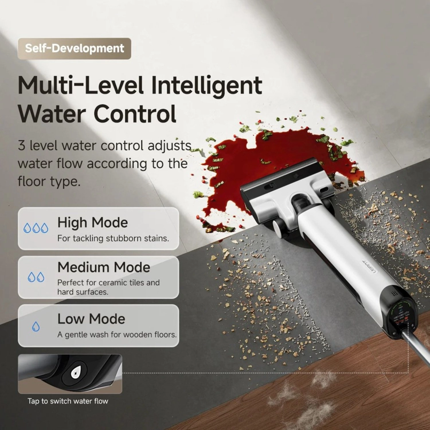 Cordless Wet & Dry Vacuum Cleaner (D500)