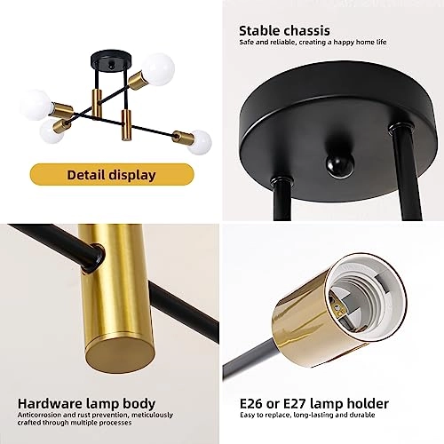 Modern Chandelier - Dimmable