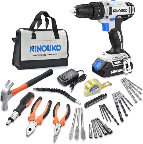 Cordless Impact Drill - 2000mAh 20V