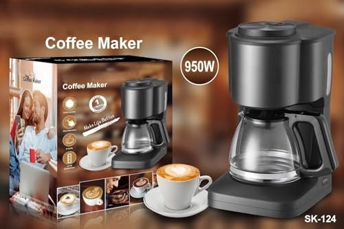 Home Coffee Maker - 12 Cups 4 Cups Programmable Timer
