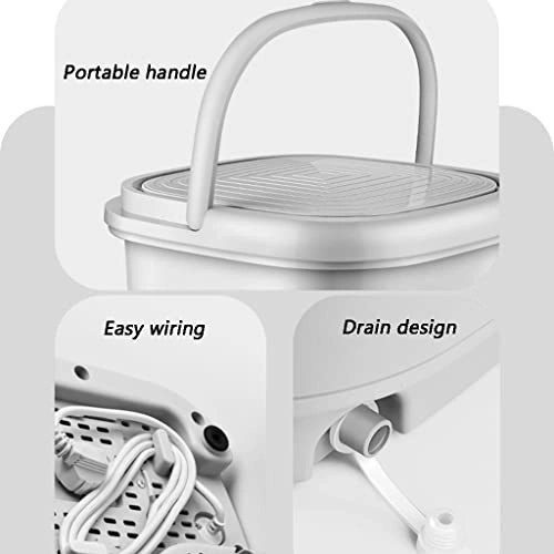 Folding Clothes Washing Machine - Portable Ultrasonic Cleaning