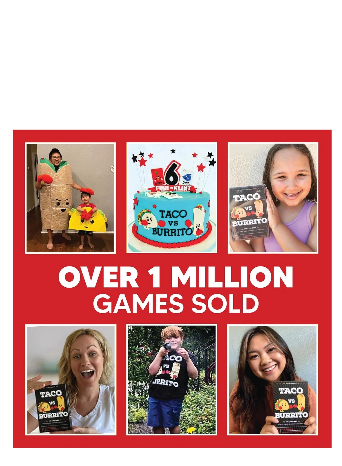 Taco vs Burrito - Card Game