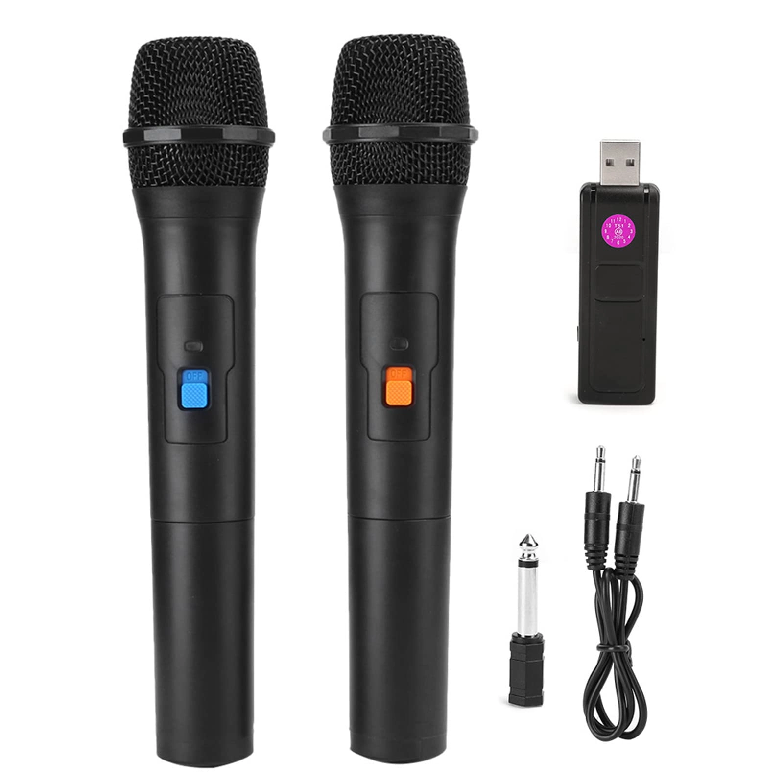 POCREATION V16U Wireless+USB Microphone