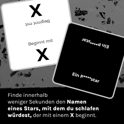 more is more Blackout - White Edition Party Game