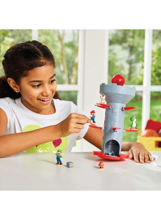 Super Mario Blow Up! Shaky Tower - Tabletop Skill and Action Game