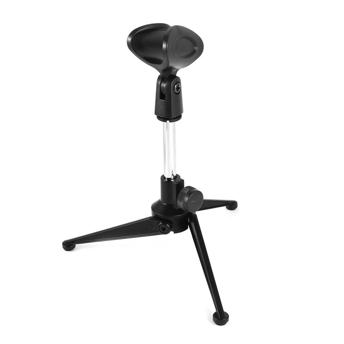 3.5mm Stereo Studio Speech Microphone Mic Stand Mount - Black Small