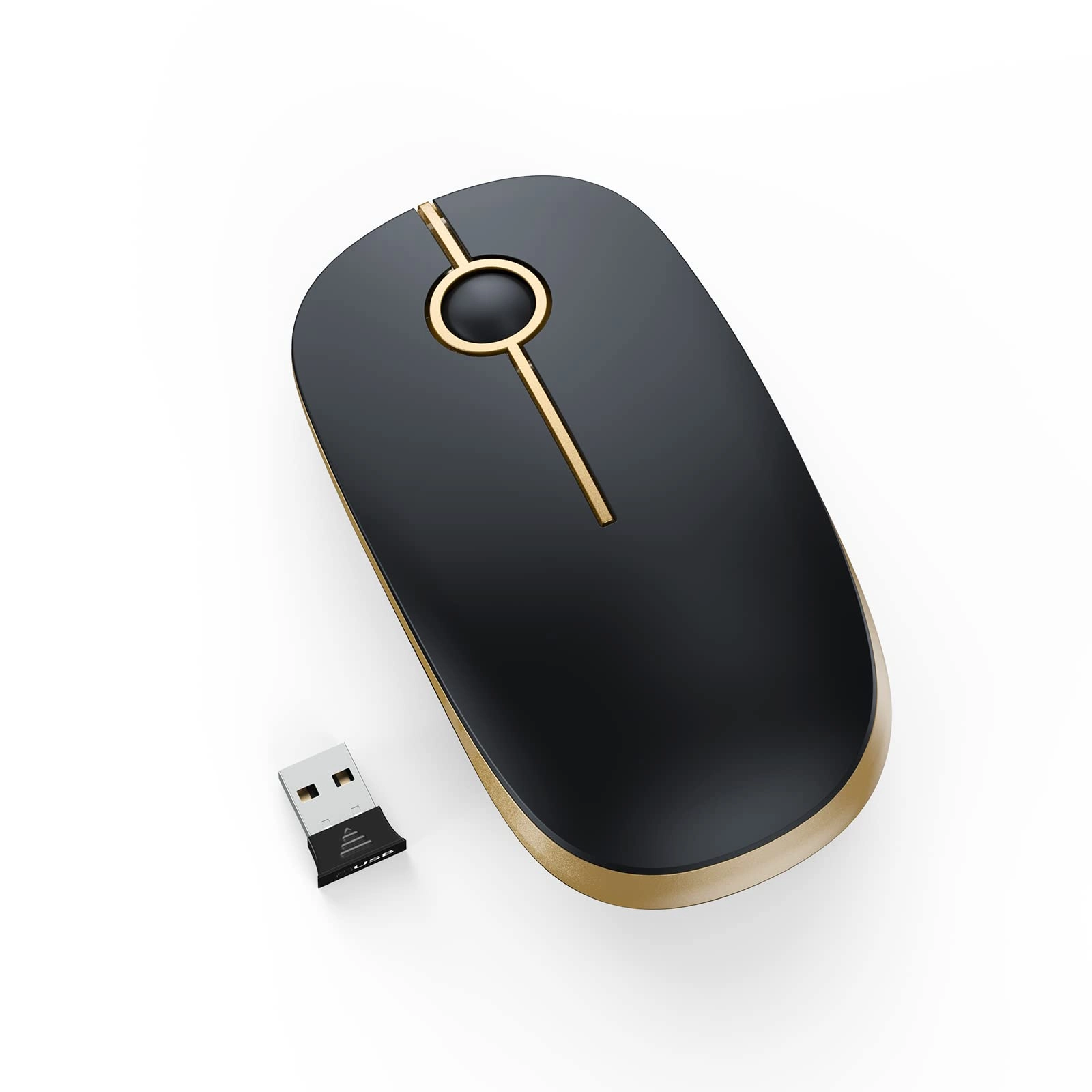 PryRose Silent Wireless Mouse - USB