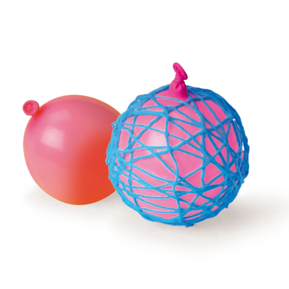 Light Garland - 8 warm-white led lights 10 x balloons small