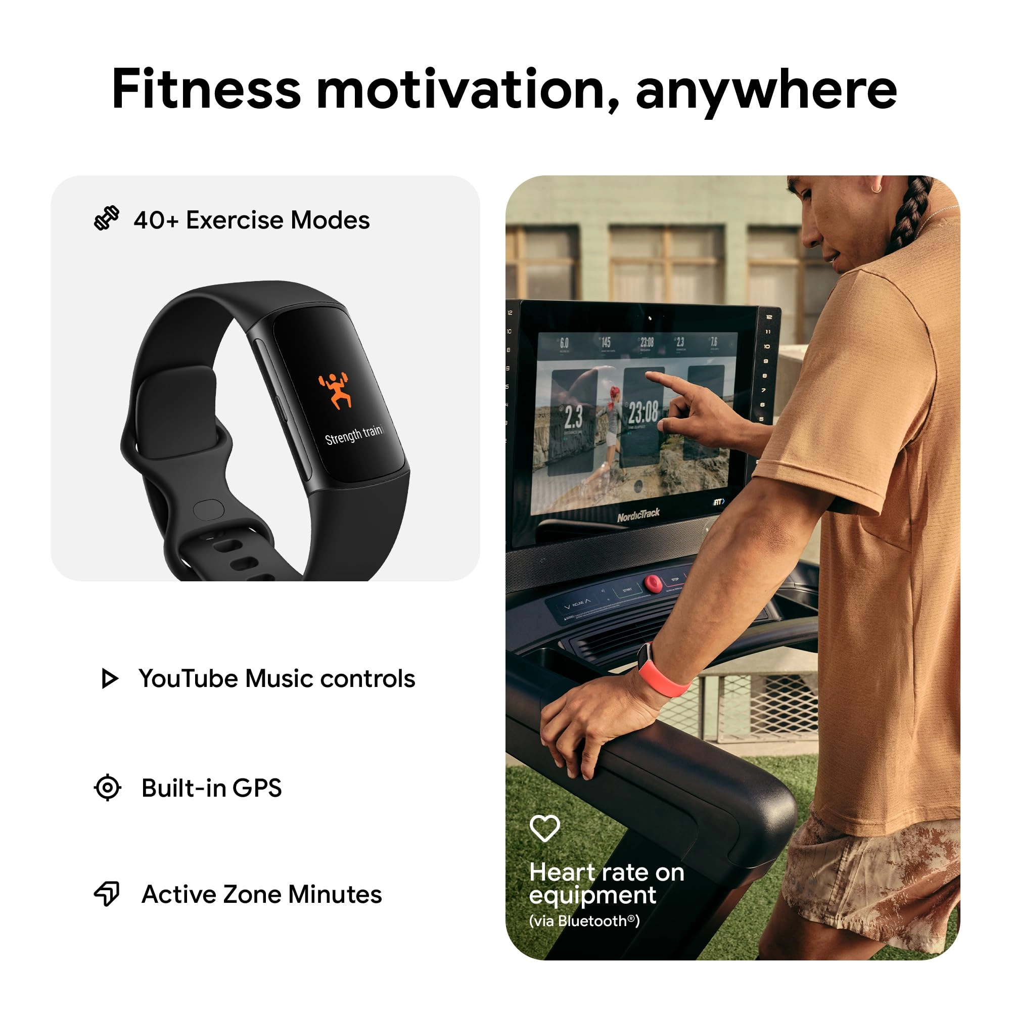 Charge 6 - One Size (S & L Bands Included)