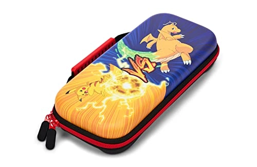 Protection Case for Nintendo Switch - OLED Model Pokémon: Pikachu vs. Dragonite