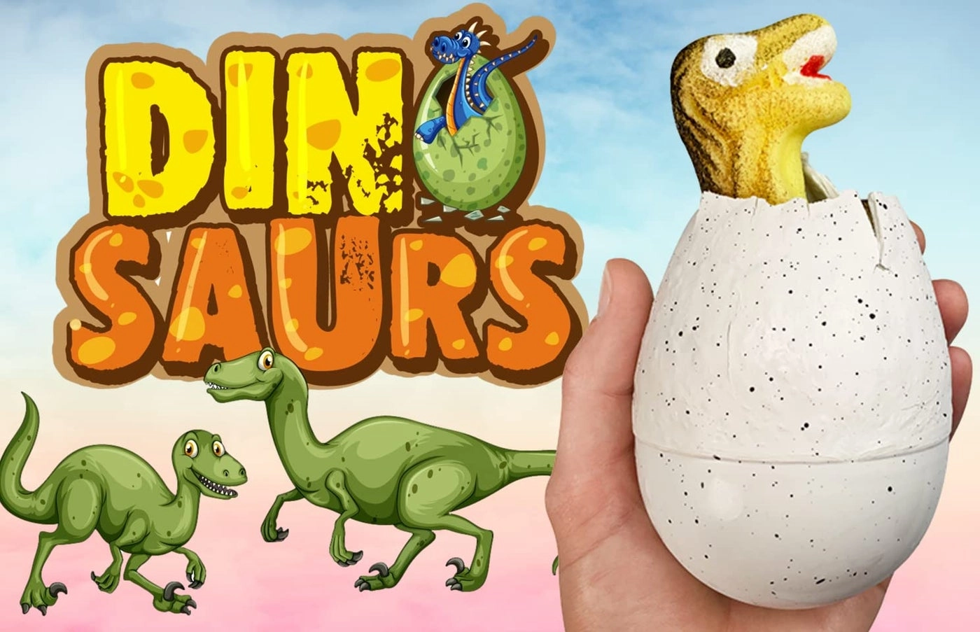 Ja-Ru Giant Dinosaur Egg TWM