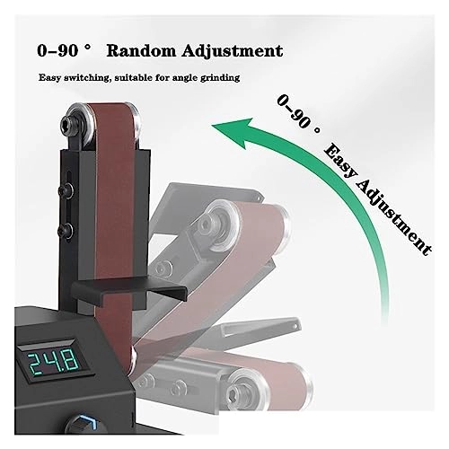 Mini Belt Sander - 7 Variable Speed 10 Sanding Belts