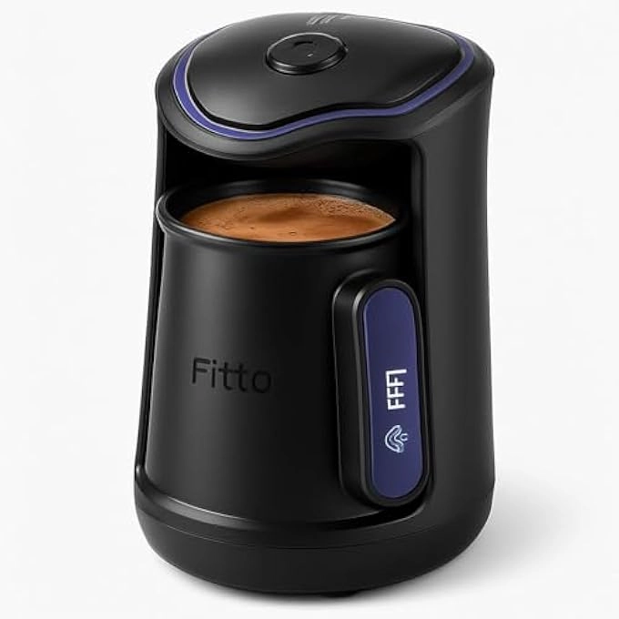 FITTO Portable Coffee Maker - 300Ml 600W