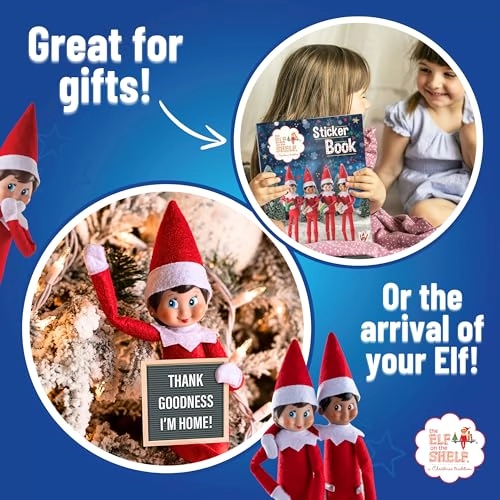 The Elf on the Shelf Sticker Book