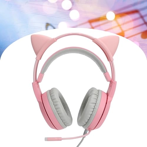 Cat Ear Headphone Wired Headphone