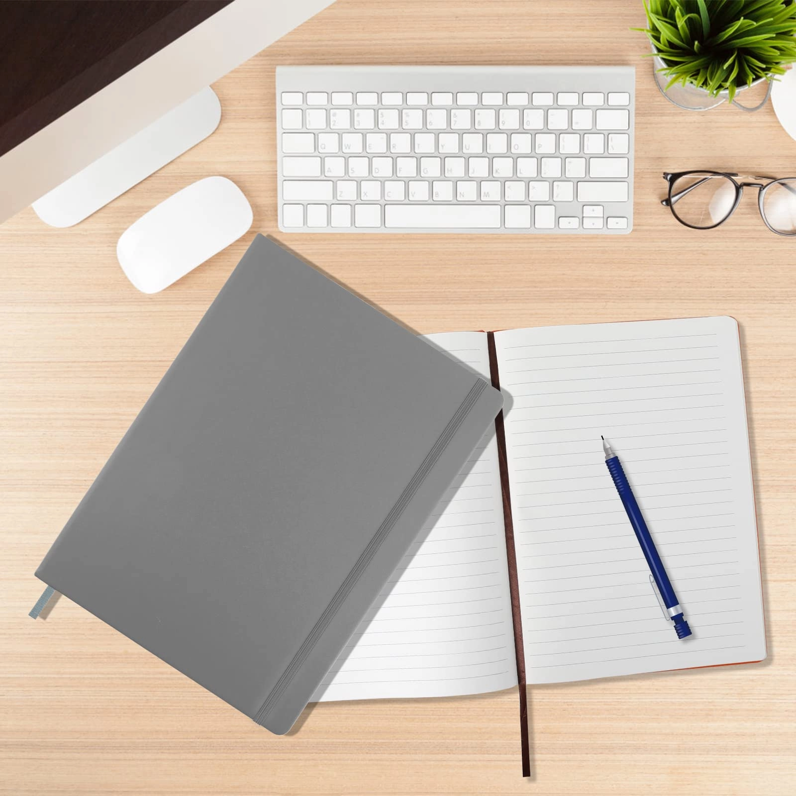 Notebook A4 Hardcover - Lined 80 Sheets