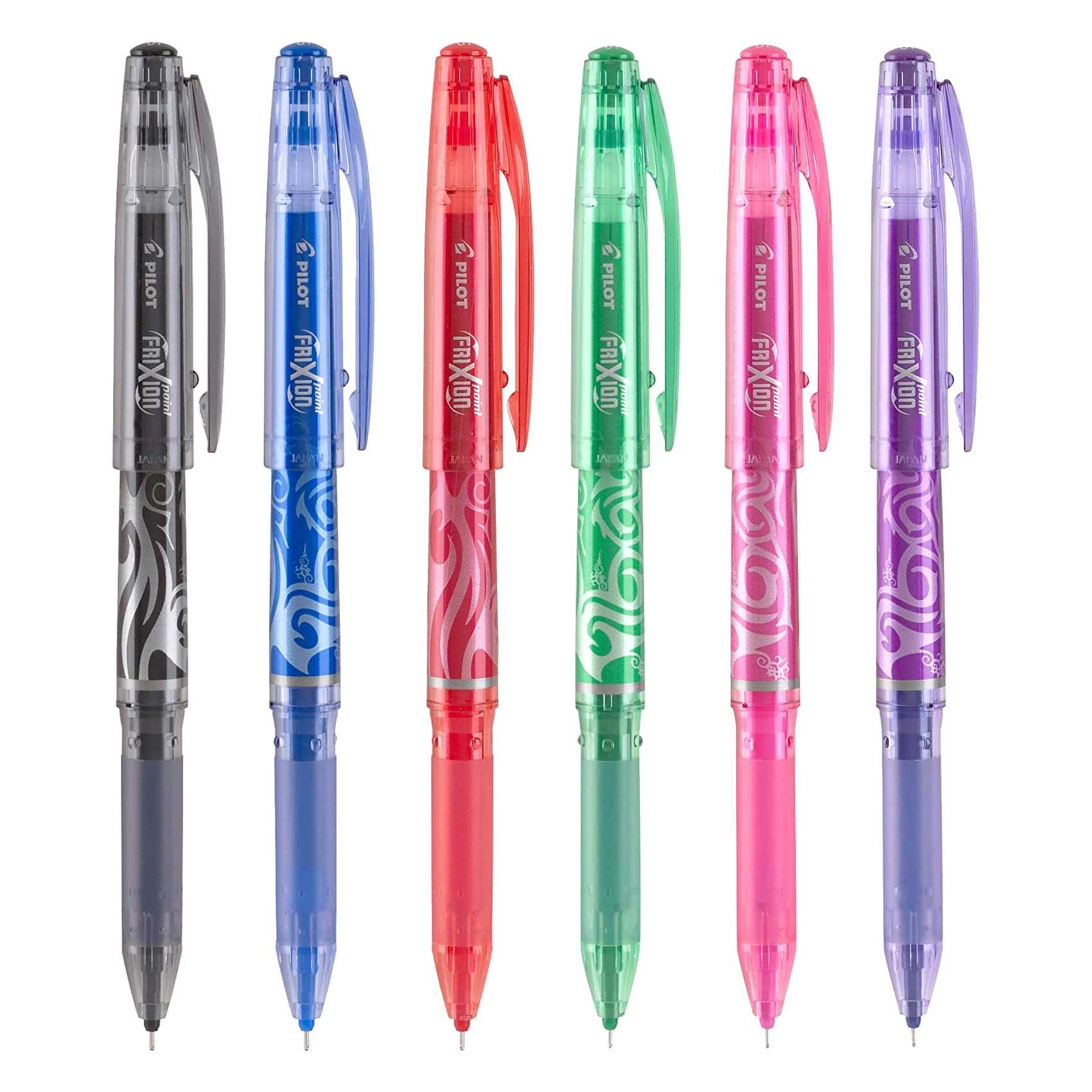 Frixion Needle Point Pens - 6 0.5mm