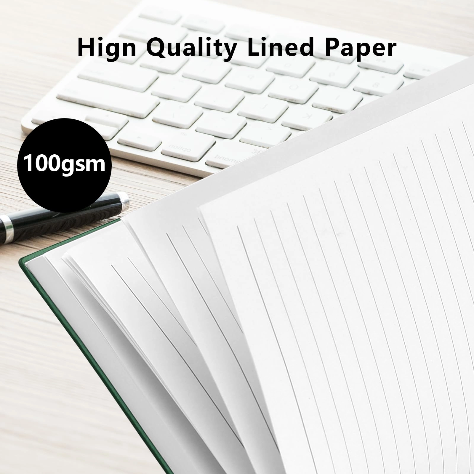 Notebook A5 Hardcover - Lined 160 Sheets