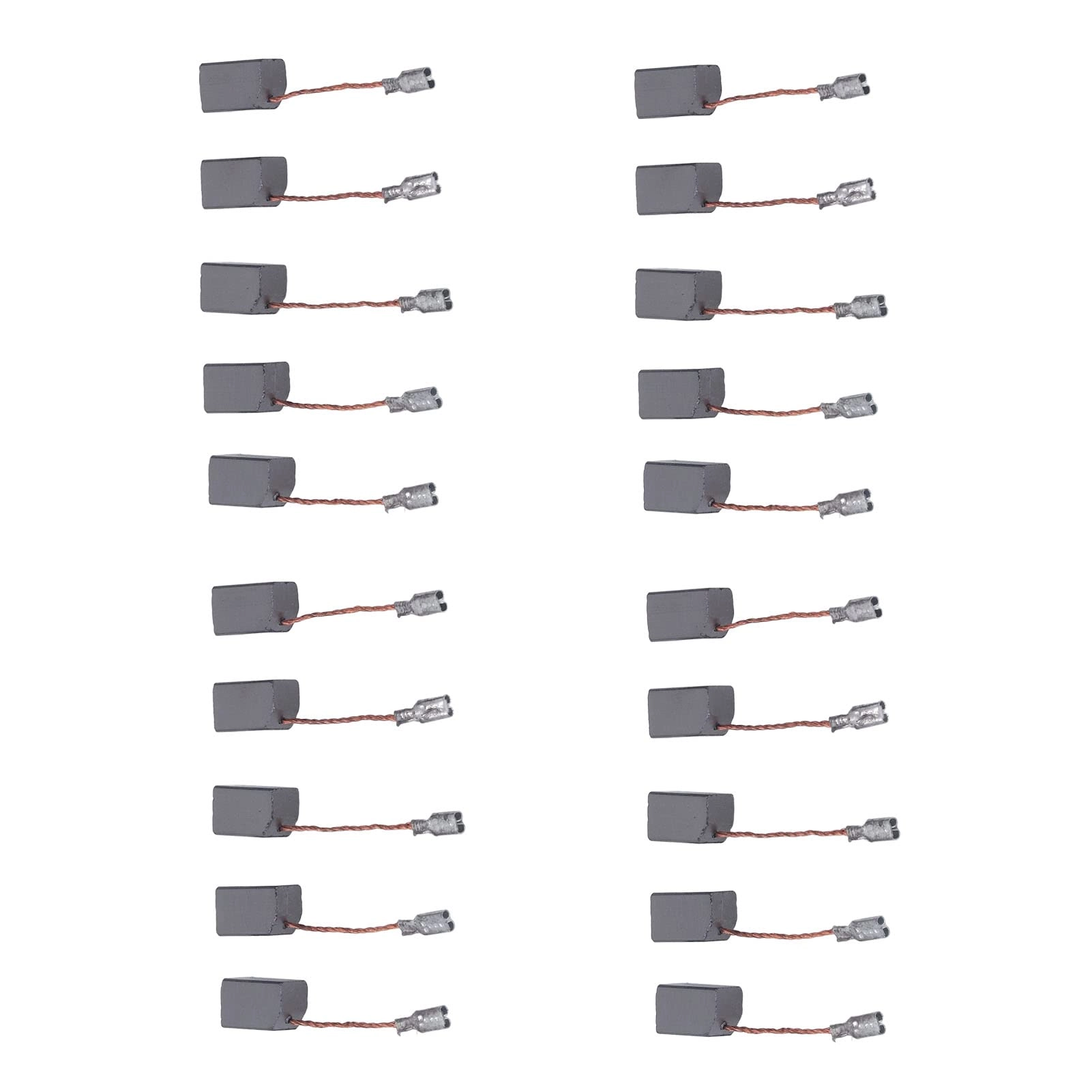 HUSHUI Carbon Brush - 20 Pieces Copper