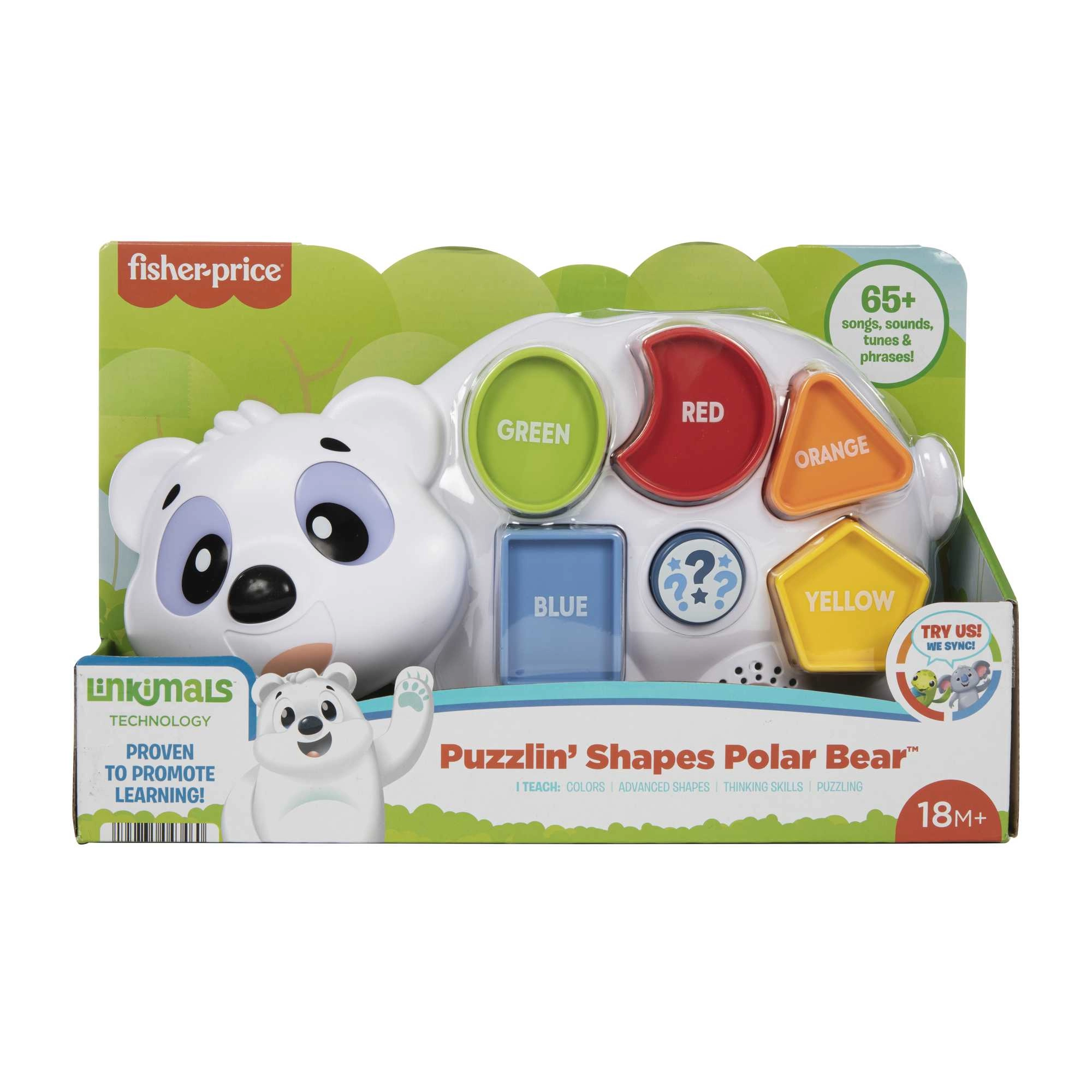Linkimals Puzzlin’ Shapes Polar Bear - 18 months+
