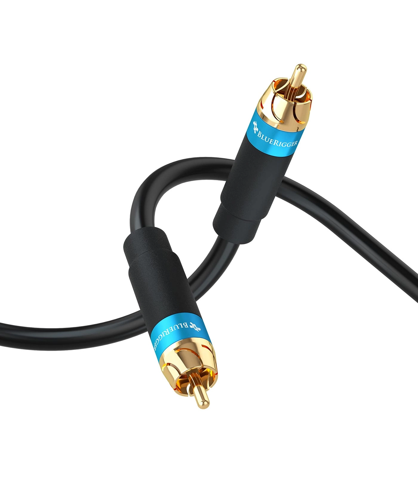 BlueRigger RCA Audio Subwoofer Cable - 50FT