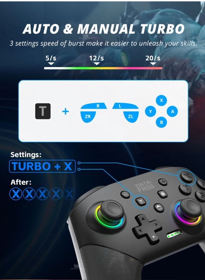 Gaming Controller Wireless Pro - Switch/OLED/PC
