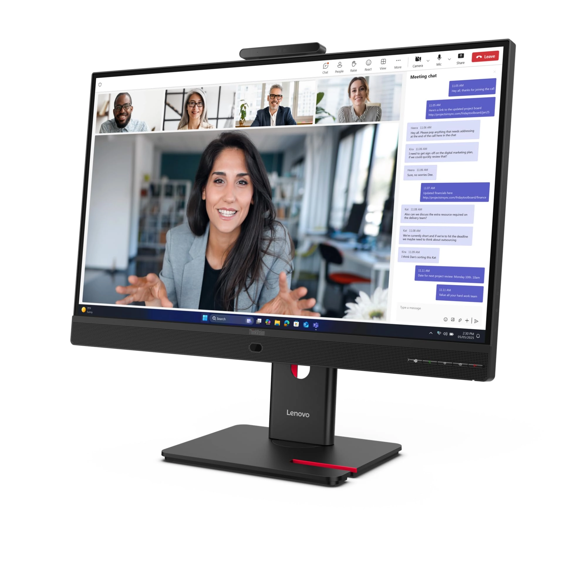 Lenovo ThinkVision T24-4v - 1920 x 1080 23.8 Inches