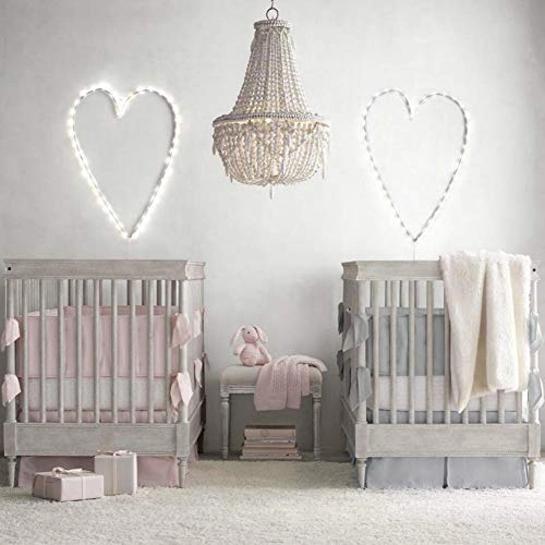 Wood Beads Chandelier