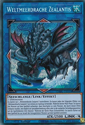 Yugioh World Sea Dragon Zealantis DABL-DE050 - German