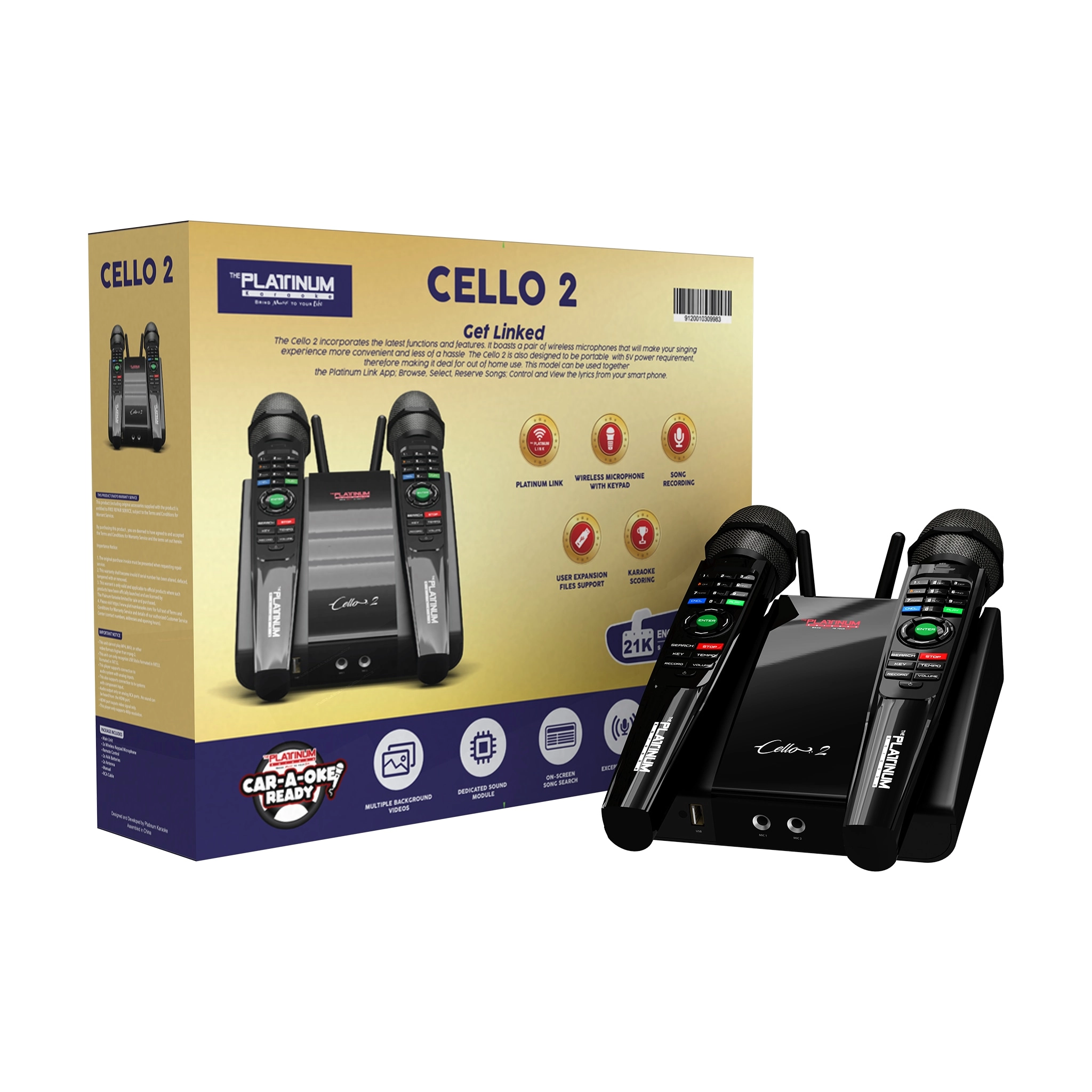 SEB ELECTRONIX CELLO V2 - 2 64GB