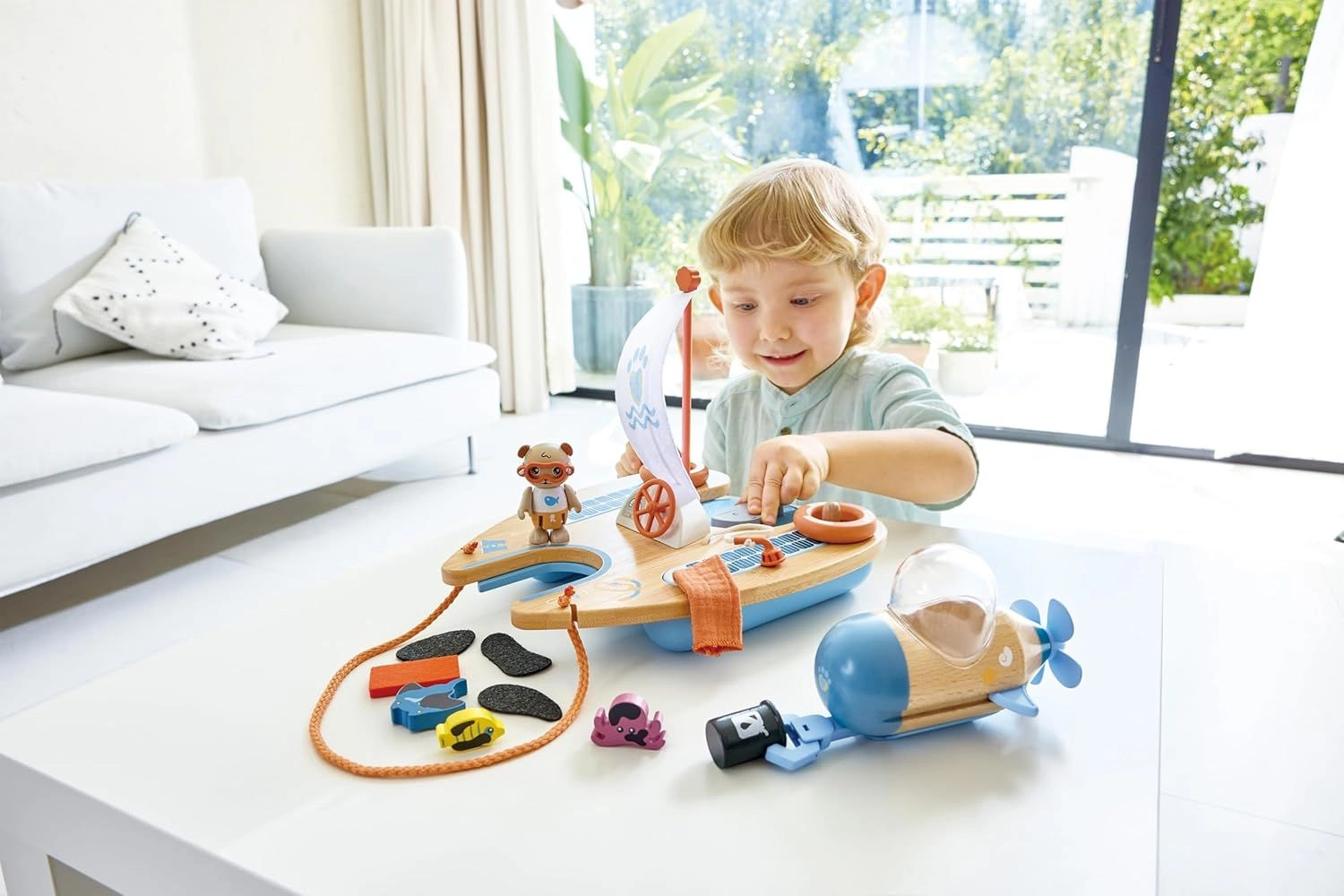 Bens Eco Catamaran Submarine Playset