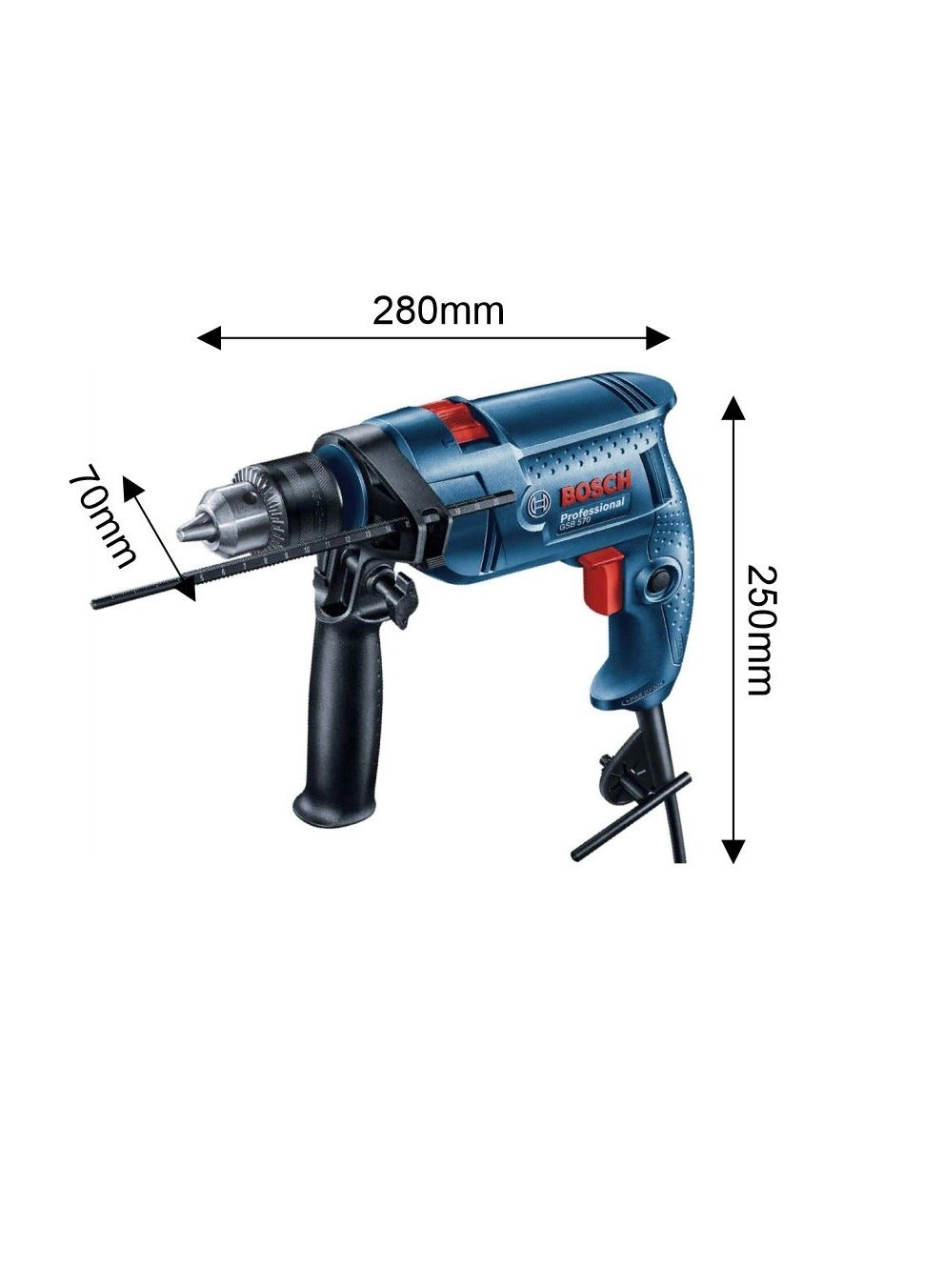 Impact Drill - 570W 1.7kg