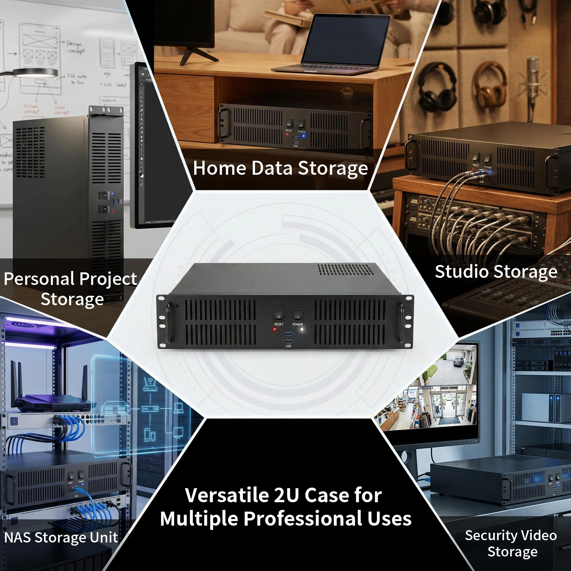 2U Rackmount Chassis - Micro-ATX