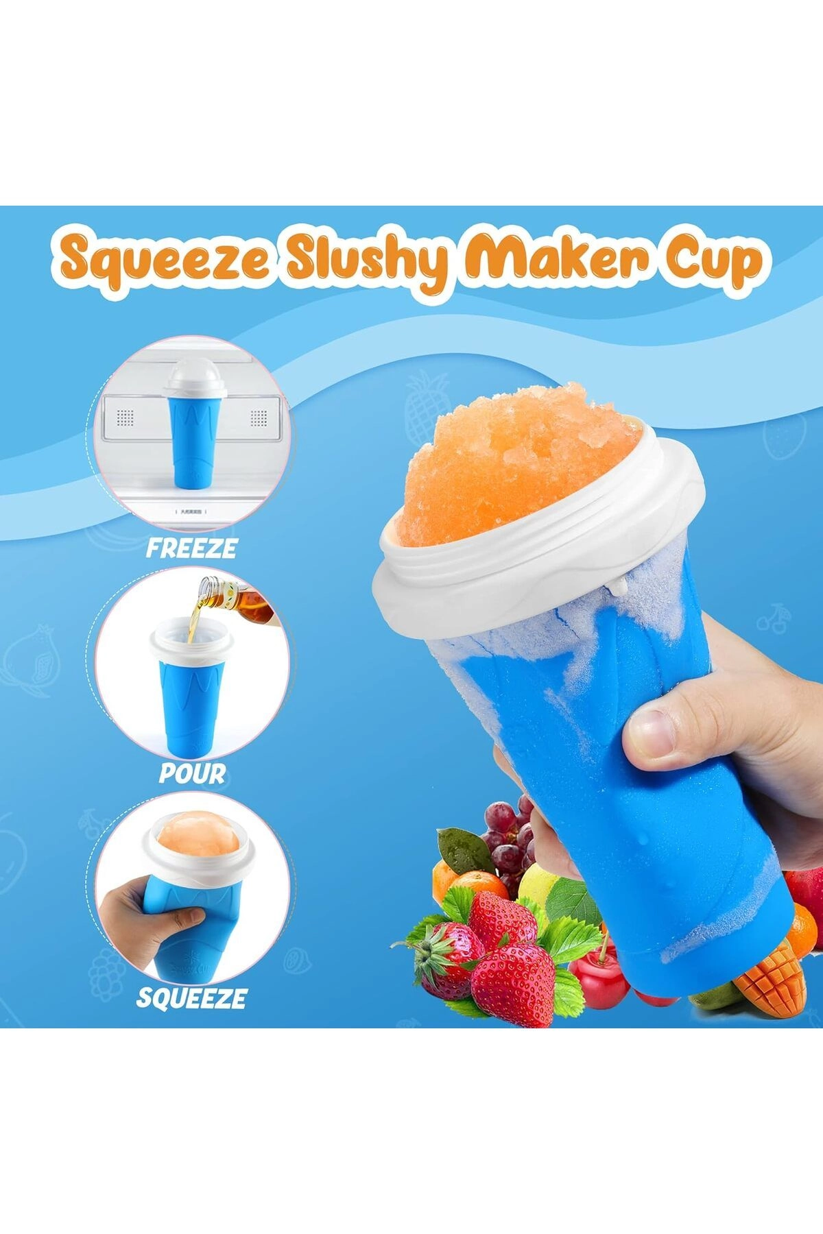 Slushie Maker Cup - Double Layer Quick Frozen
