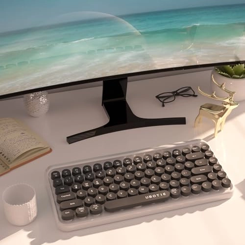 Portable Bluetooth Computer Keyboard - QWERTY Wireless
