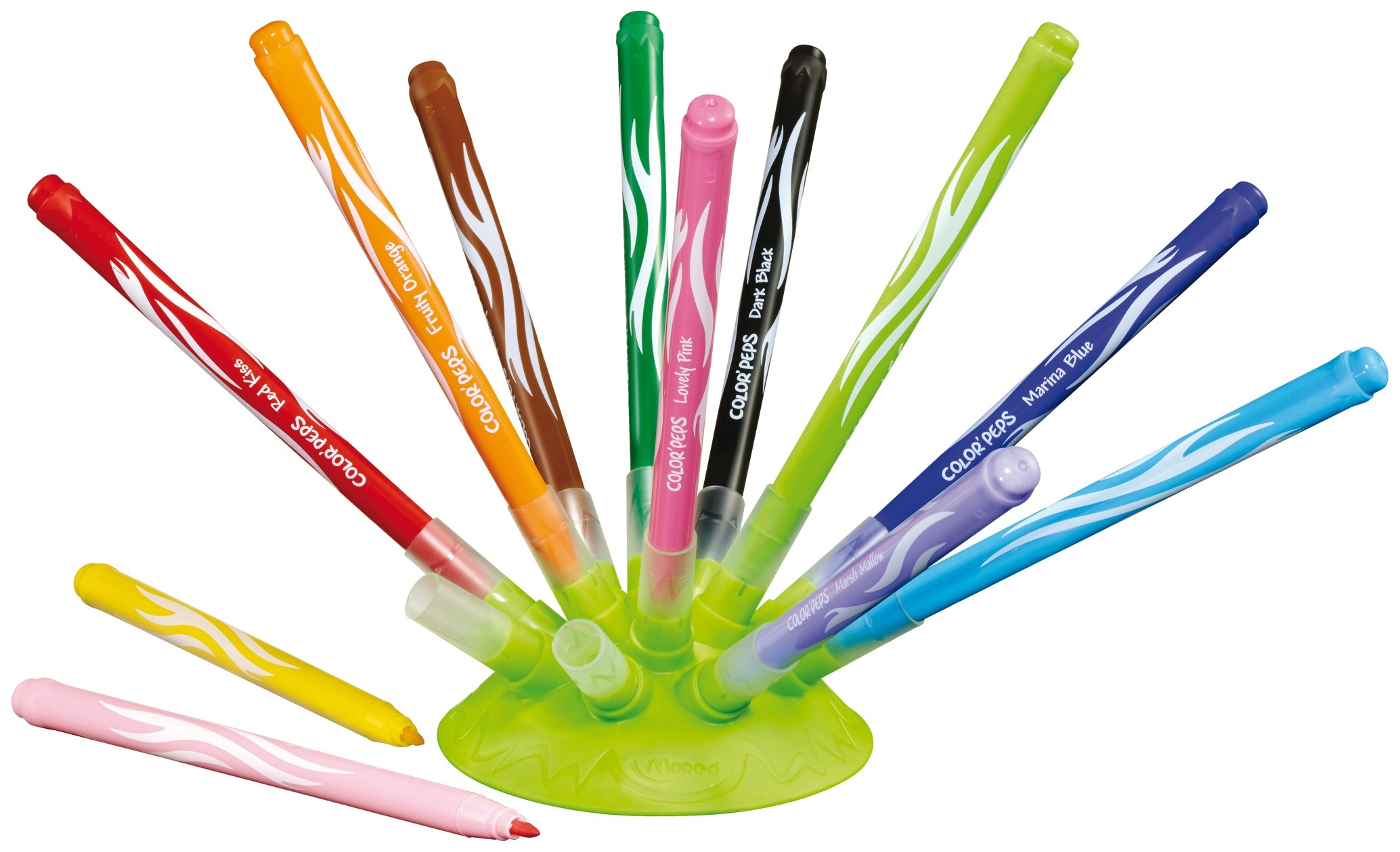 Maped Color Peps Felttip Monster - 12 Colors