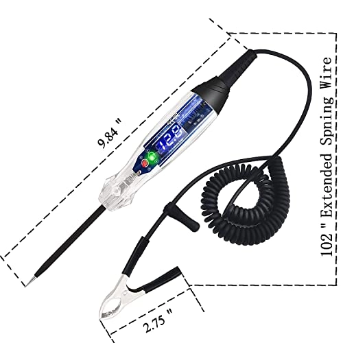 Automotive Circuit Tester - 4-60V large size alligator clip