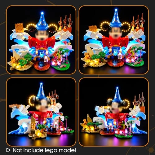 Light for Lego-21352 Magic of Disney