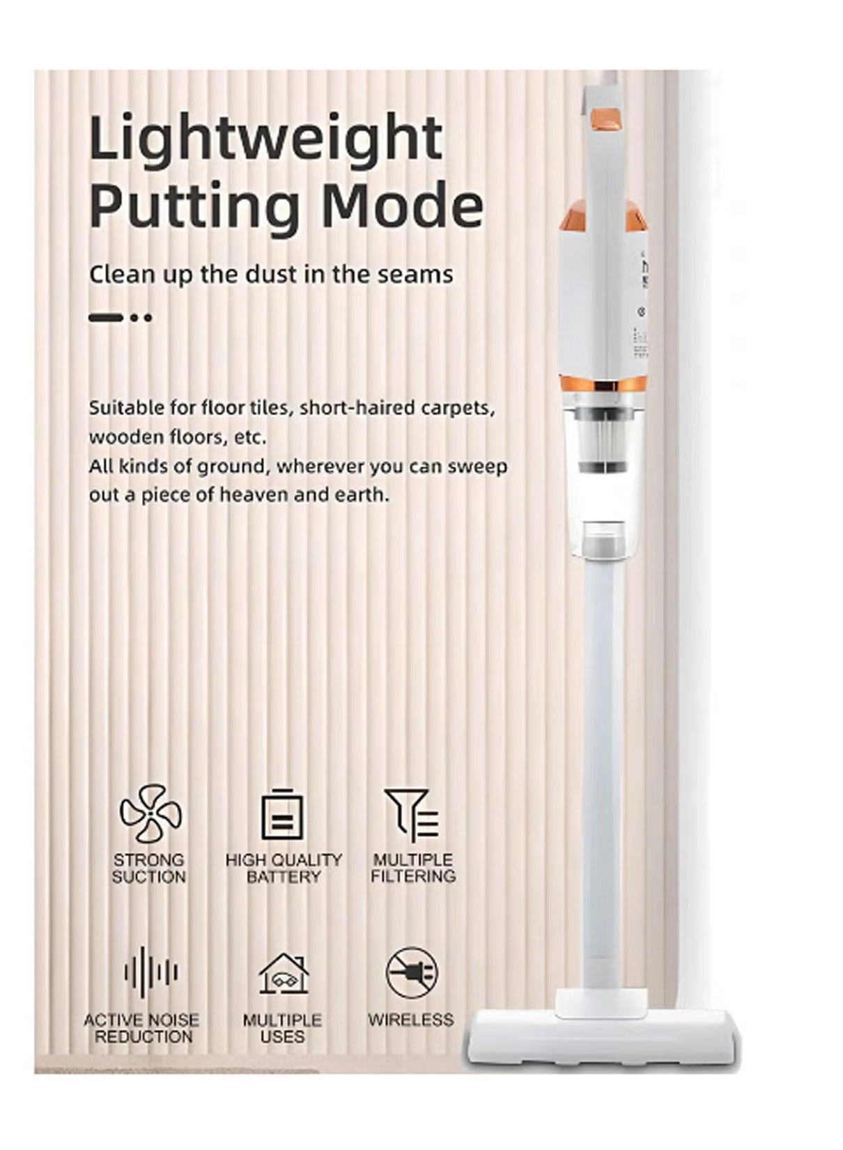 Handheld Wireless Vacuum Cleaner