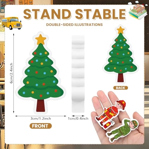 Wooden Community Helpers Play Set - 3 years and up 50 pieces