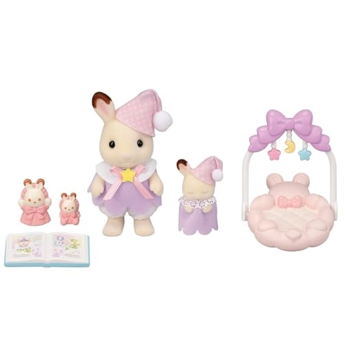Chocolate Bunny Sisters - Freya + Flora (5806) 2 pcs
