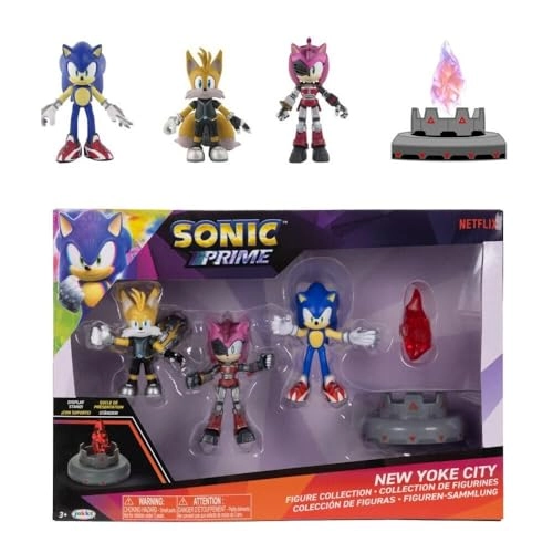 Sonic + Tails Nine + Rusty Rose + Prism Shard - Sonic Prime