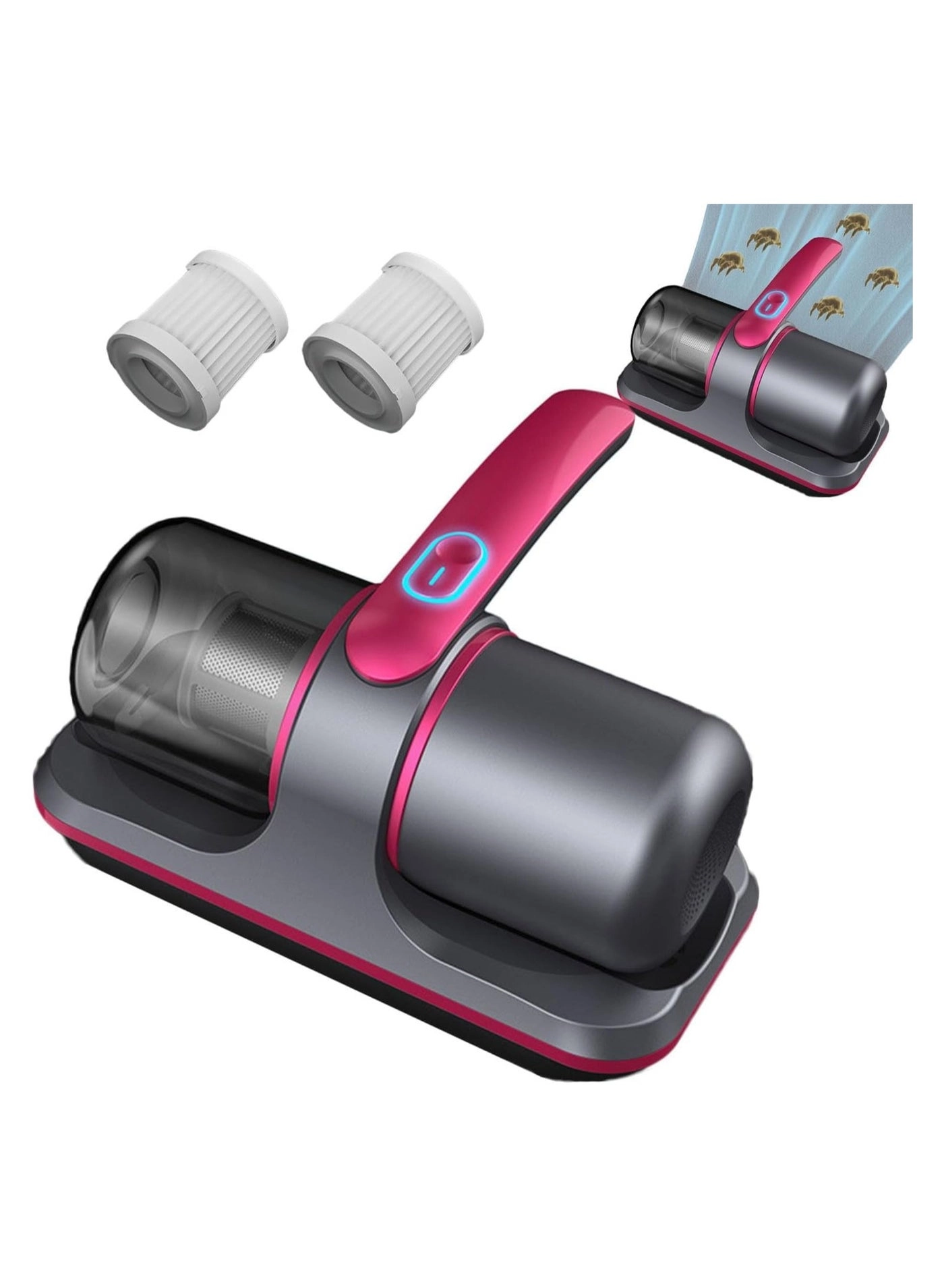 High-Frequency Cordless Mite Removal Vacuum Cleaner - UV-C Handheld