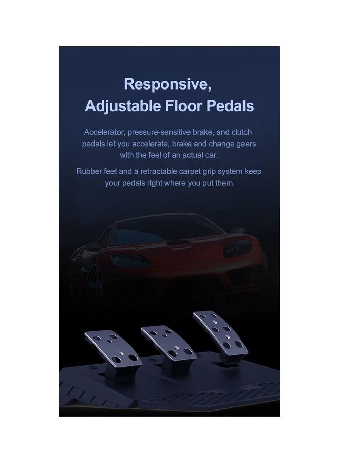 V9 Racing Wheel & Pedals