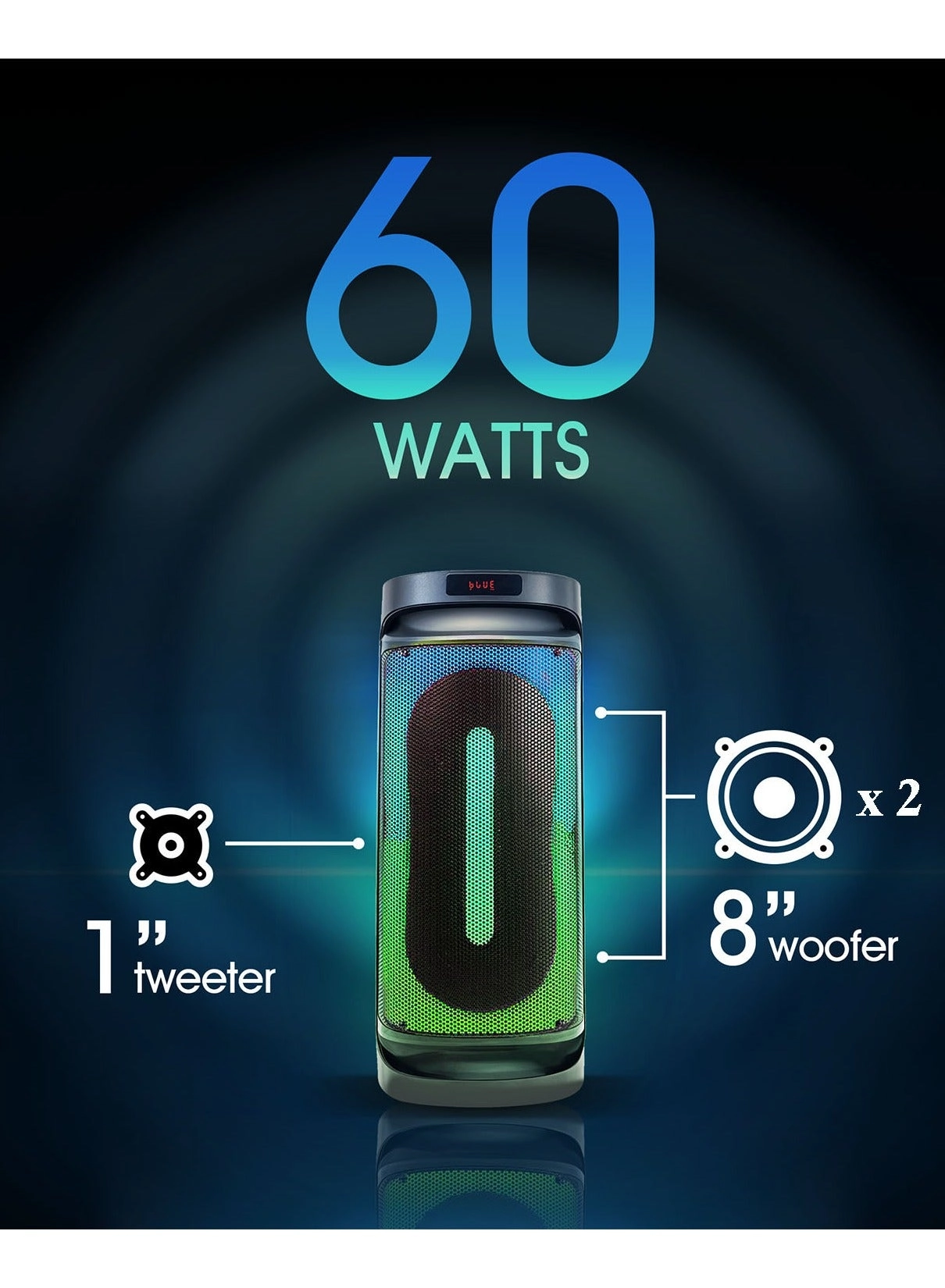 Pulz Mini Karaoke - 2 Microphones