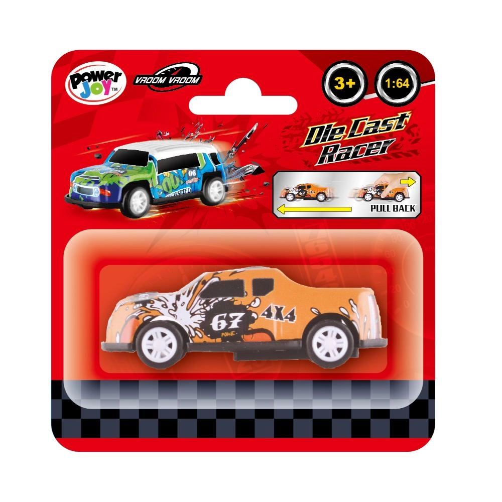Vroom Vroom Diecast Funky Car - 1pc